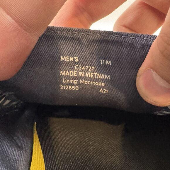 Cole Haan Mens GrandPro Rally Canvas Penny Loafers Size 11 M Blue Beige C34727 - Picture 8 of 8